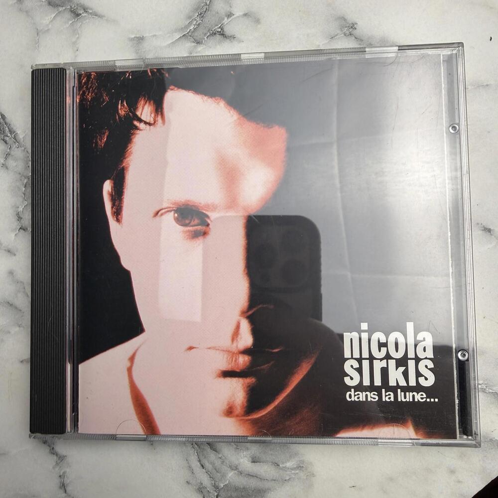Dans Lune Nicola Sirkis CD 1992 EMI France Indochine Electronic Ambient VG